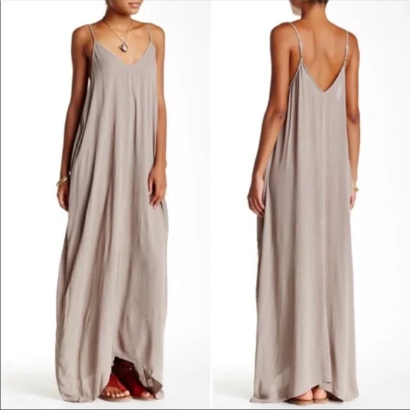 lovestitch mila maxi dress Love Stitch Gauze Maxi Dress, Size M-L